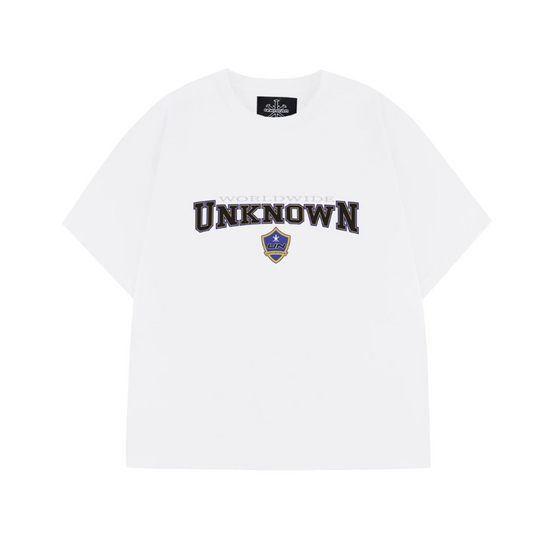 T-shirt White College Tee | Unknown