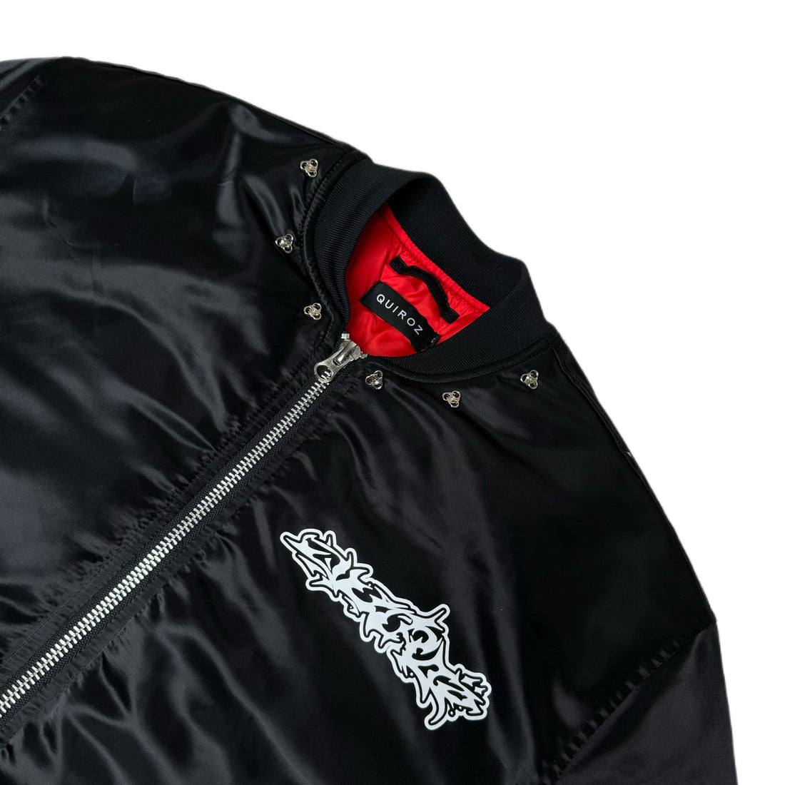 Bomber Jacket QUIROZ 2044® in Black