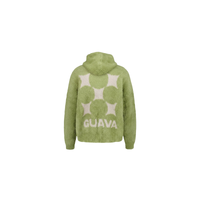 Zip Hoodie Mohair Green | Henny x Maison Guava