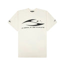 T-shirt H Cursive Logo White | Hellstar