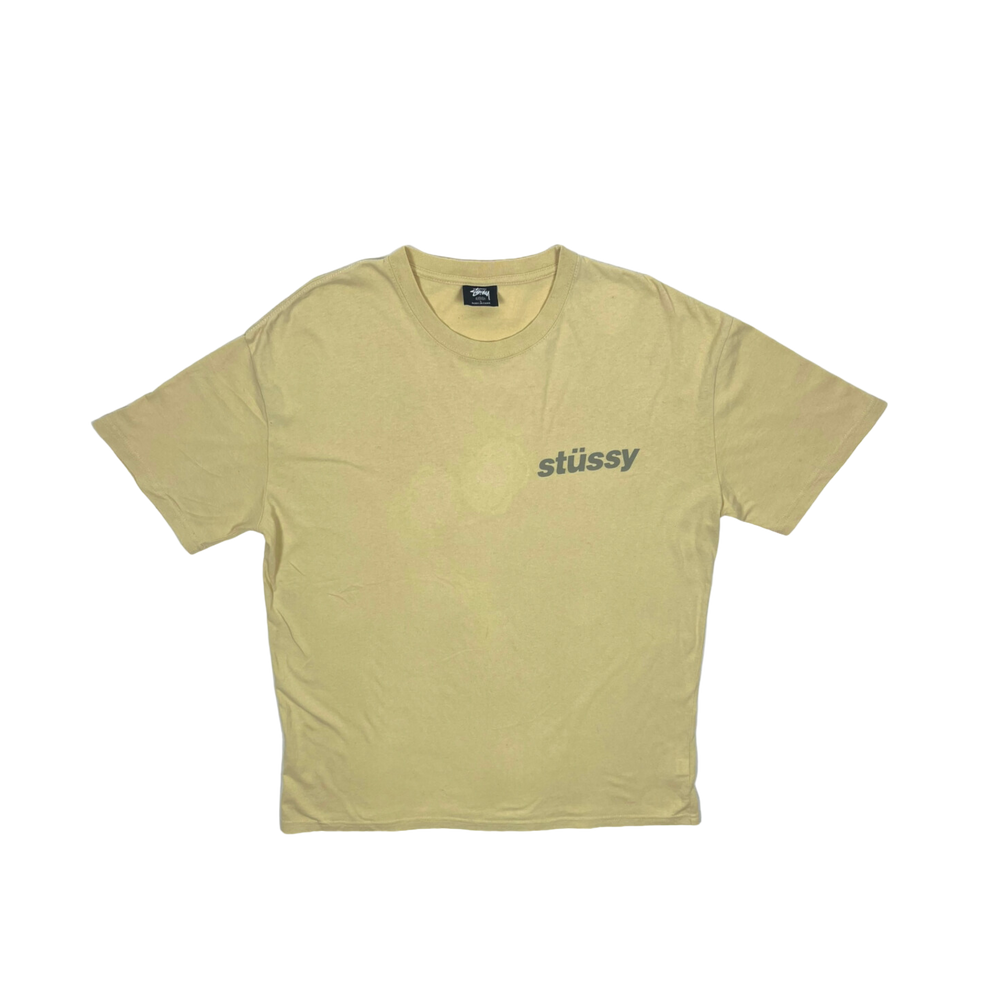 Stussy Vintage Cream Logo Tee