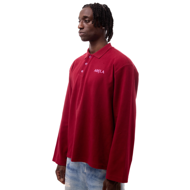 Polo Shirt Red  | ABELA023