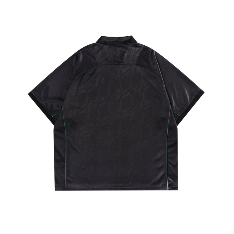 UNKNOWN Black Footy Top