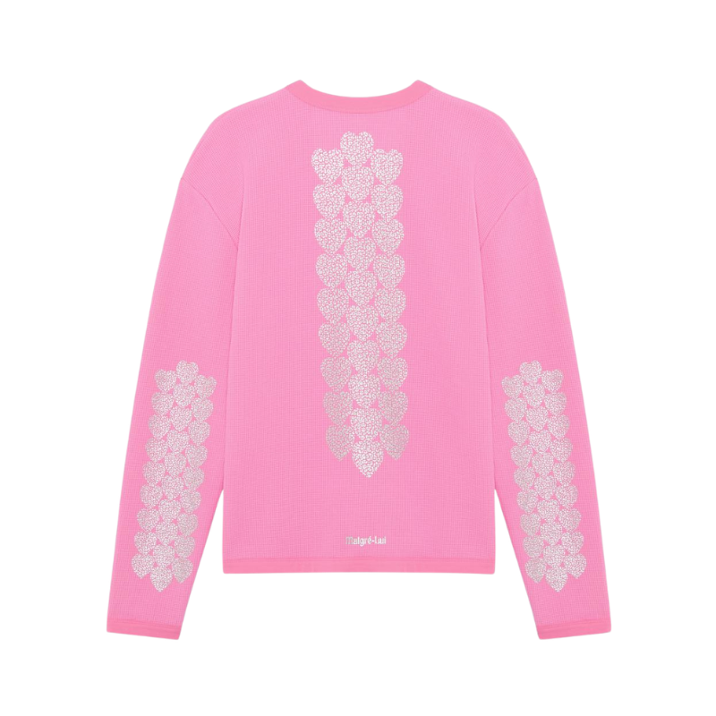 Longsleeve Gaufrette Pink | Malgré Lui