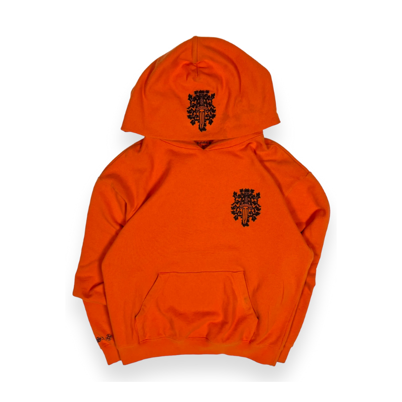 Chrome Hearts Orange Vine Dagger Hoodie