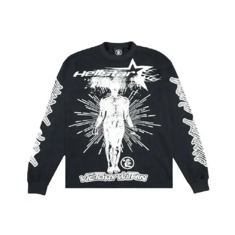 Waffle longsleeves HELLSTAR Black