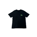T-shirt Black Green Logo | Stussy