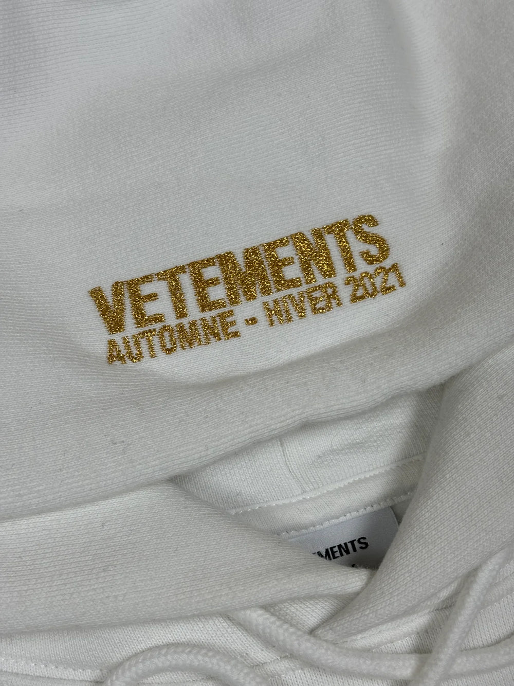 Hoodie White Unicorn Heartbreaker  | Vetements