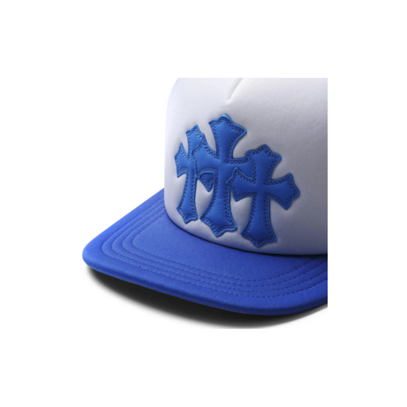 Cap Cemetery Trucker Hat Blue | Chrome Hearts