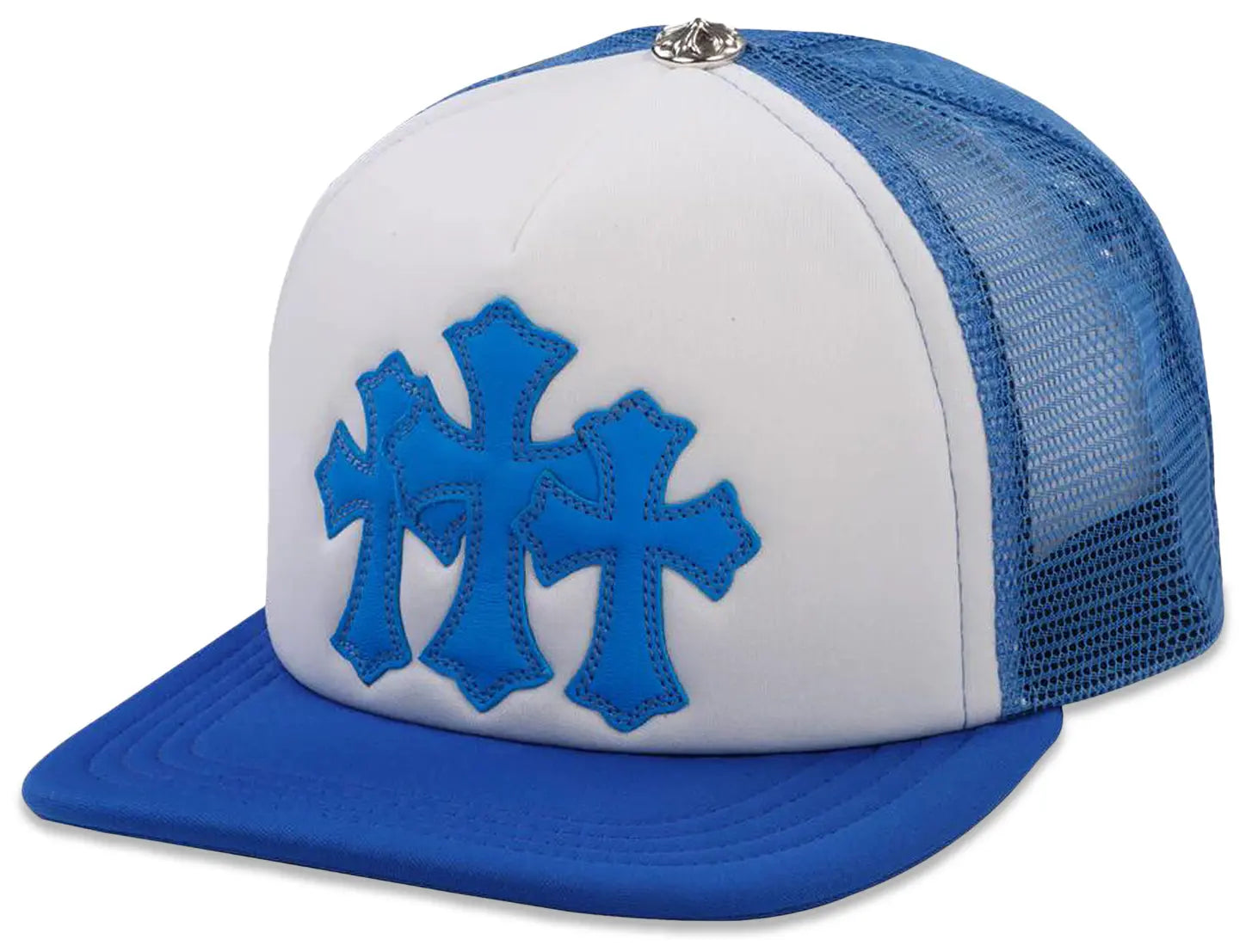 Cap Cemetery Trucker Hat Blue | Chrome Hearts