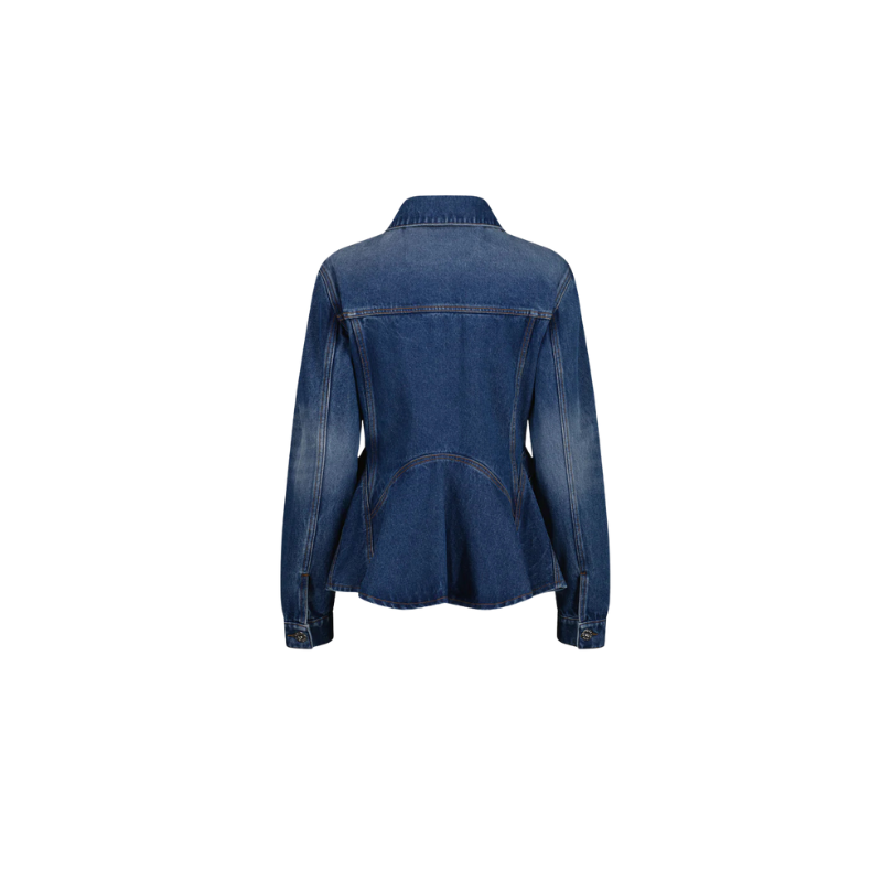 Denim Jacket Peplum | Vaillant Studio
