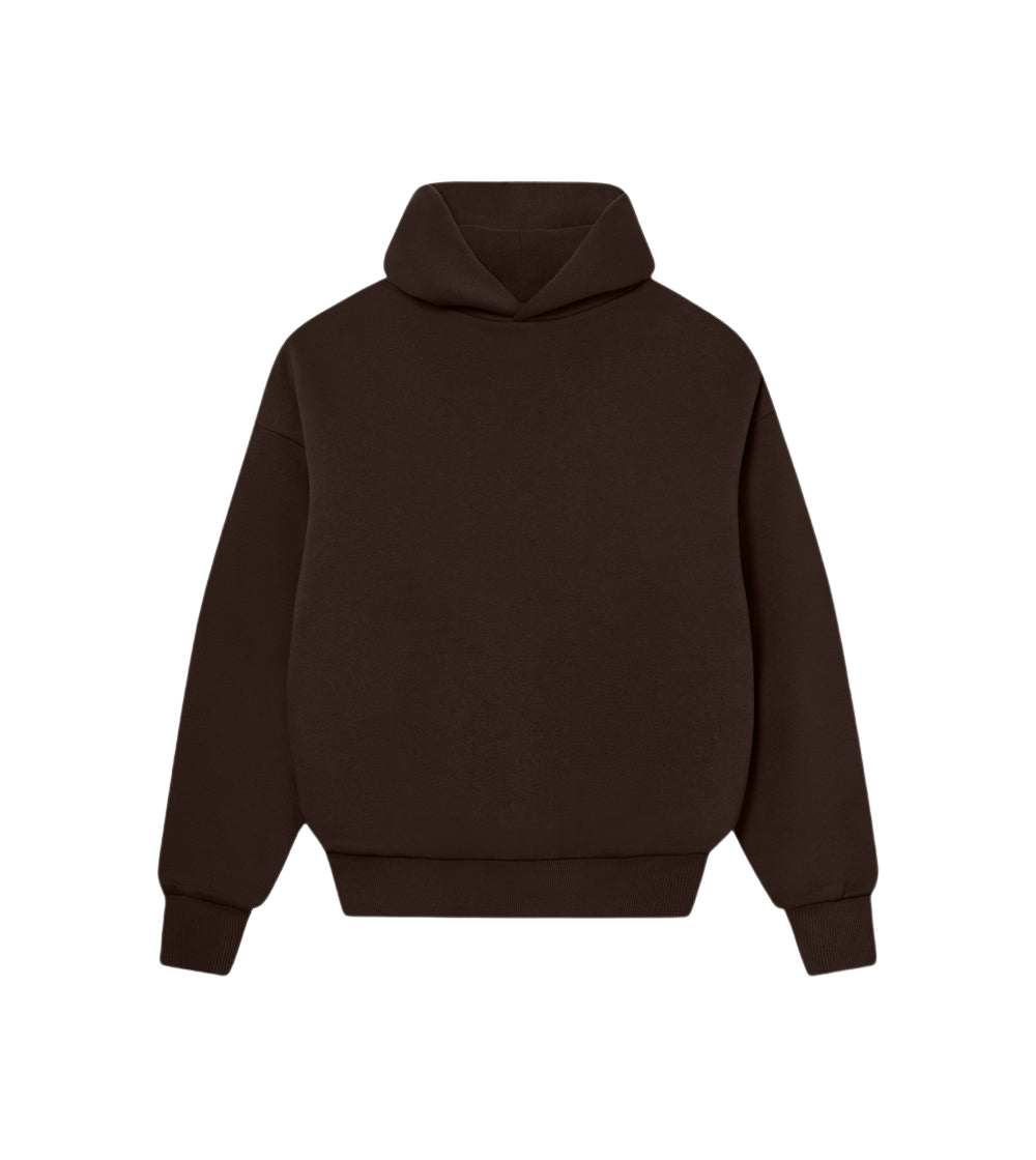 Sweat à capuche Mocca Brown | Perplex