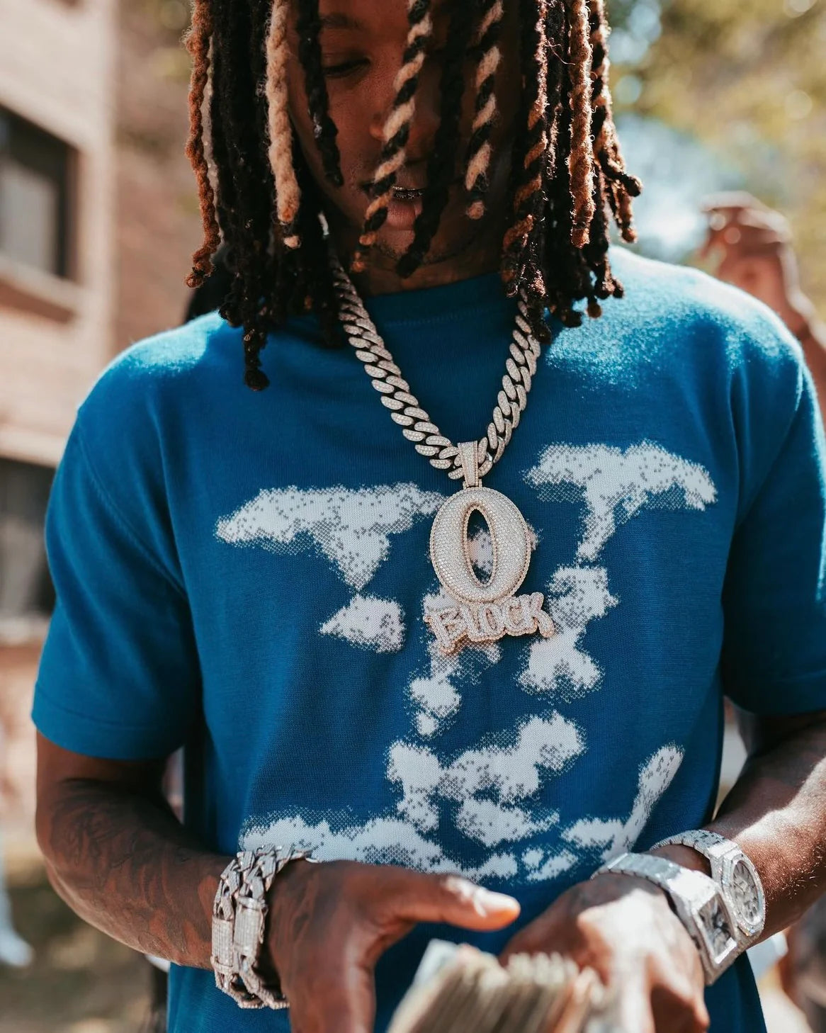T-shirt Blue Cloud | Louis Vuitton