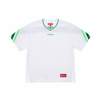 T-shirt Football Jersey White Green | Supreme