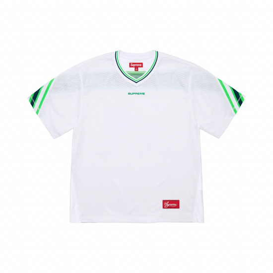 T-shirt Football Jersey White Green | Supreme