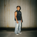 Sleeveless Archive Cut Off Vintage Black | Lord Culture