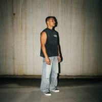 Sleeveless Archive Cut Off Vintage Black | Lord Culture