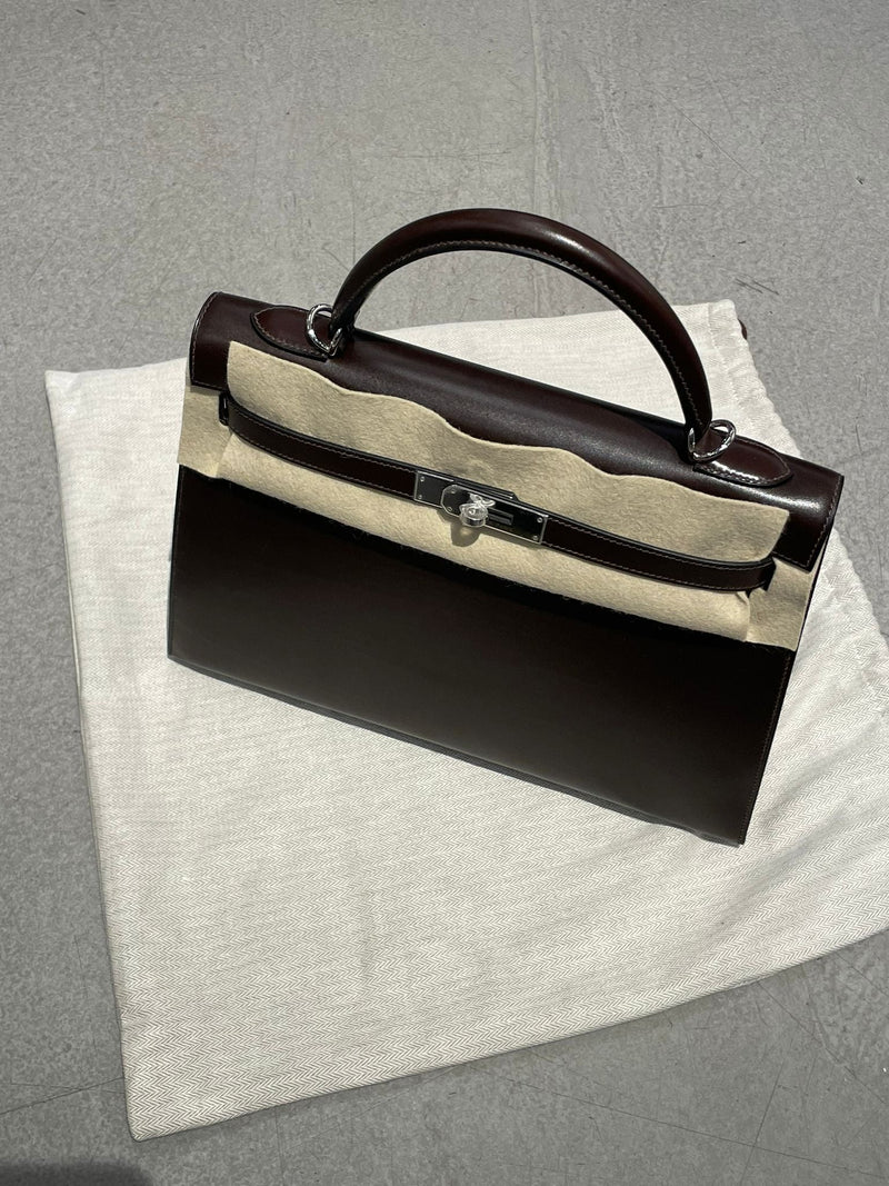 Sac Hermes Kelly Ebene