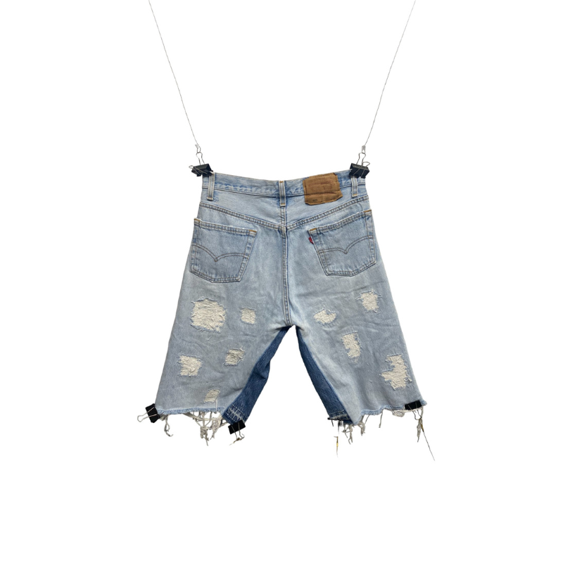 Short CLUB D'ART SAUVAGE Levi's light blue