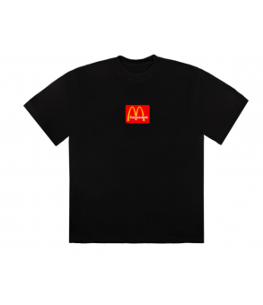 T-Shirt CACTUS JACK x MCDO Sesame Black