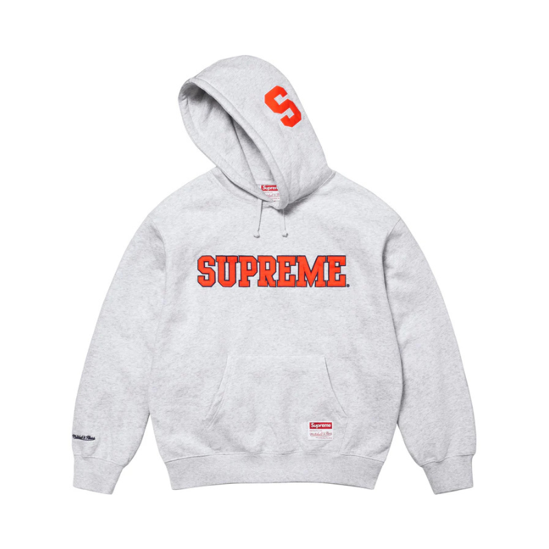 Hoodie Mitchell & Ness® NCAA  Ash Grey | Supreme