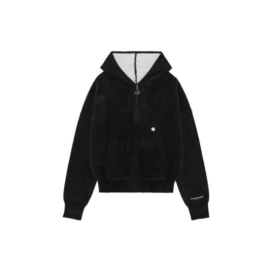 Zip Hoodie Black White | UNDEFINED 1999