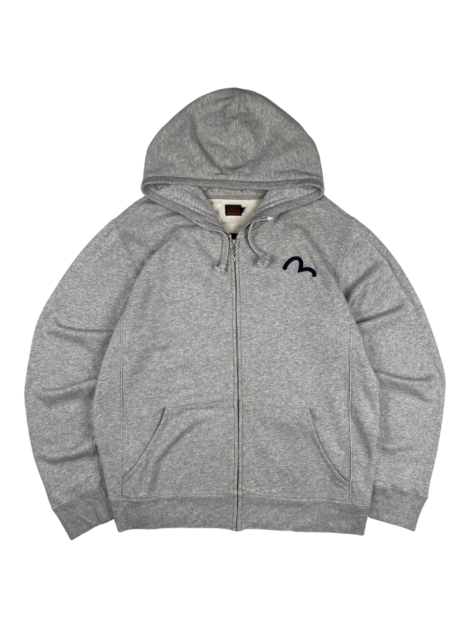 Zip Hoodie Grey | Evisu