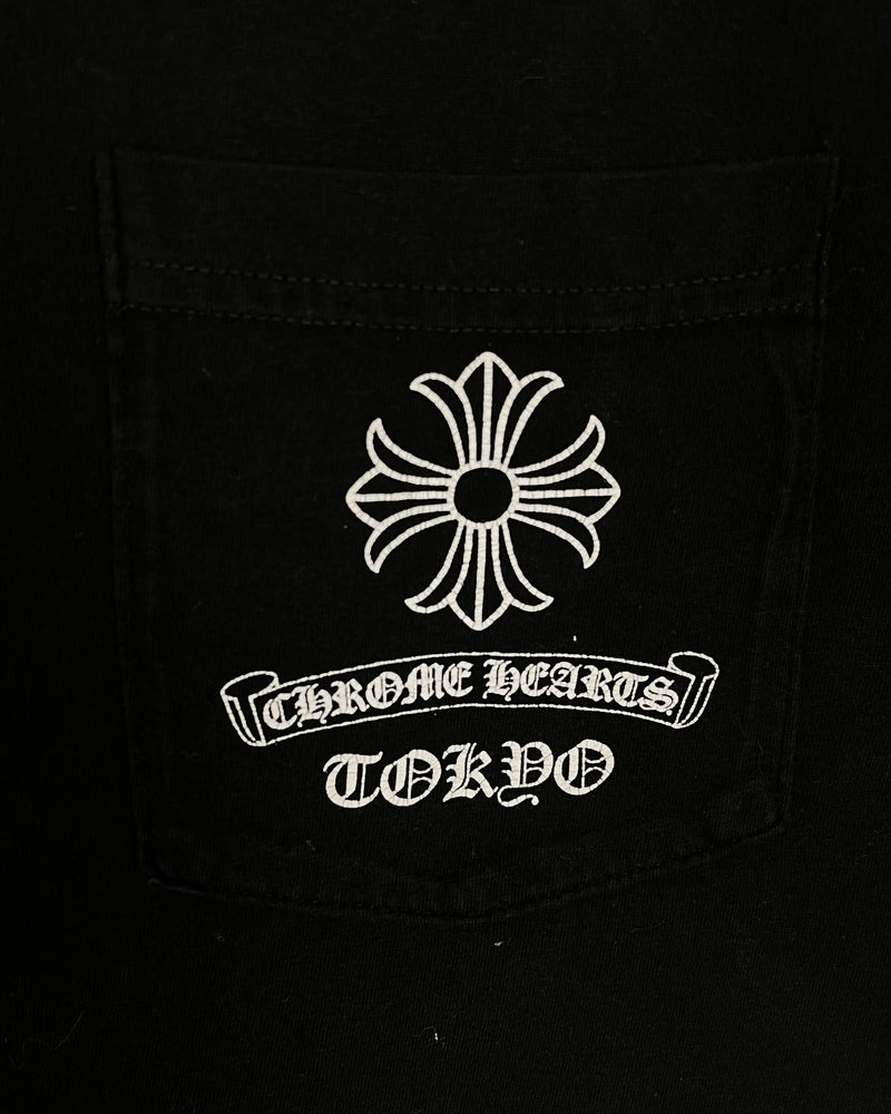 Chrome Hearts Black Tokyo Store Tee Vintage