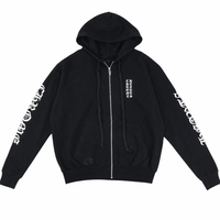 Zip Hoodie Vertical Logo | Chrome Hearts, Hype clothes