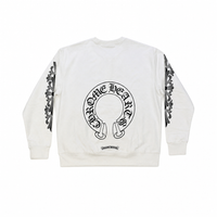 Crewneck Floral White | Chrome Hearts, Hype clothes, view 3