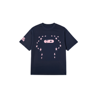 T-shirt Navy/Pink | Année Lumière — view 5