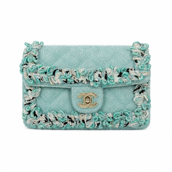 Bag Blue Tweed | Chanel