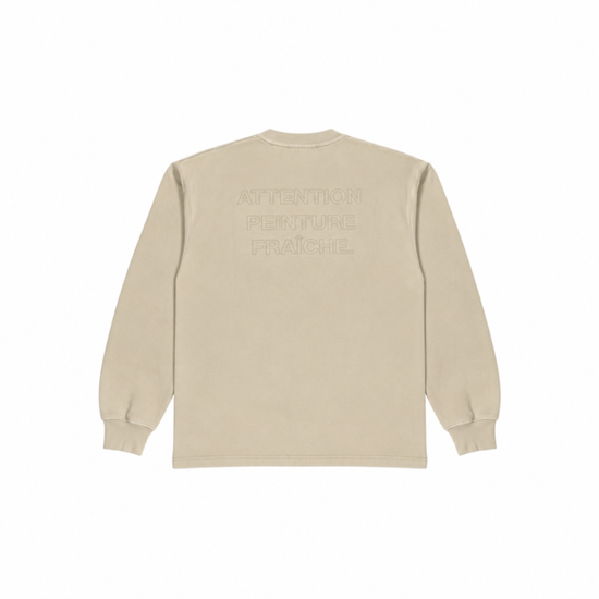 Longsleeve Pale Vanilla | APF