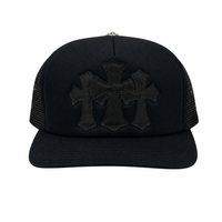 Cap Triple Black | Chrome Hearts