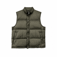 Puffer Olive Monogram Cross Pattern Down | Chrome Hearts