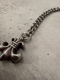 Pendant Fleur De Lys + Paper Chain | Chrome Hearts, Accessories, view 3