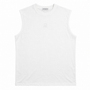 Tank Top Brodé White | Les Bons Gars
