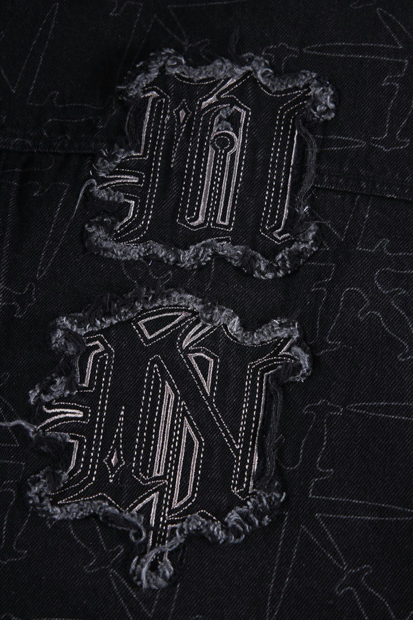 Denim Jacket UNKNOWN Monogram