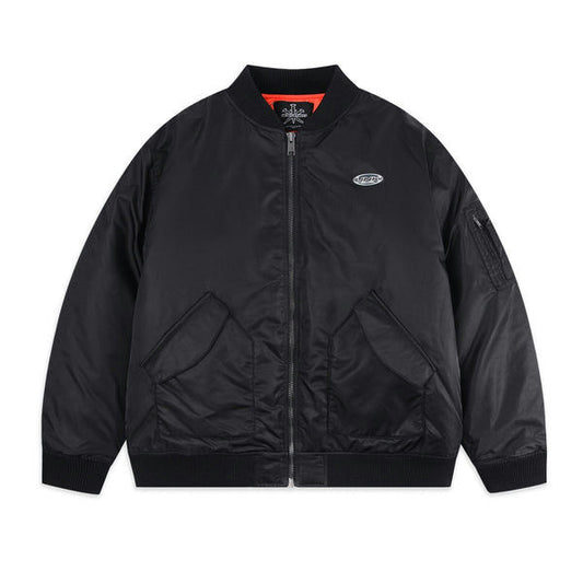 Bomber UNKNOWN Zip Jacket Black